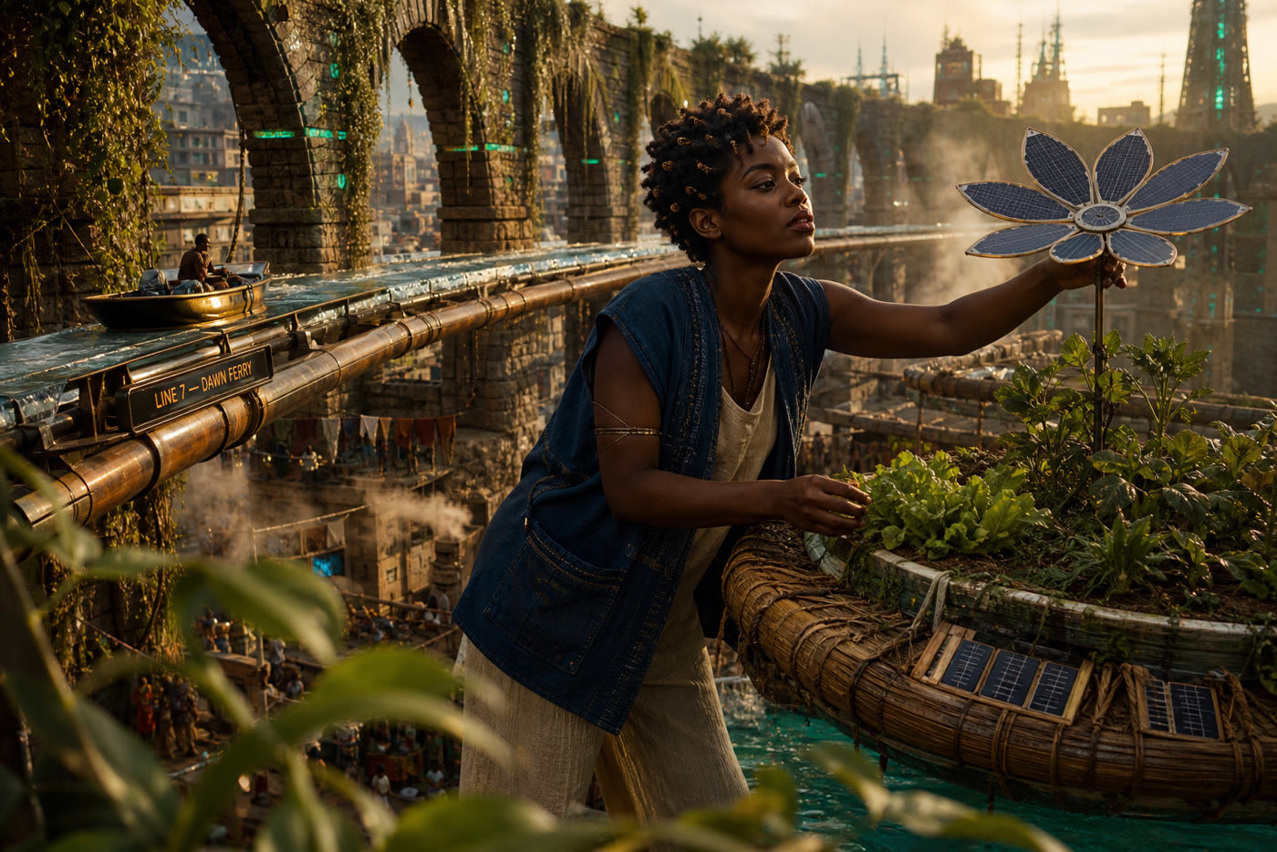 Kemetopolis dawn terrace concept